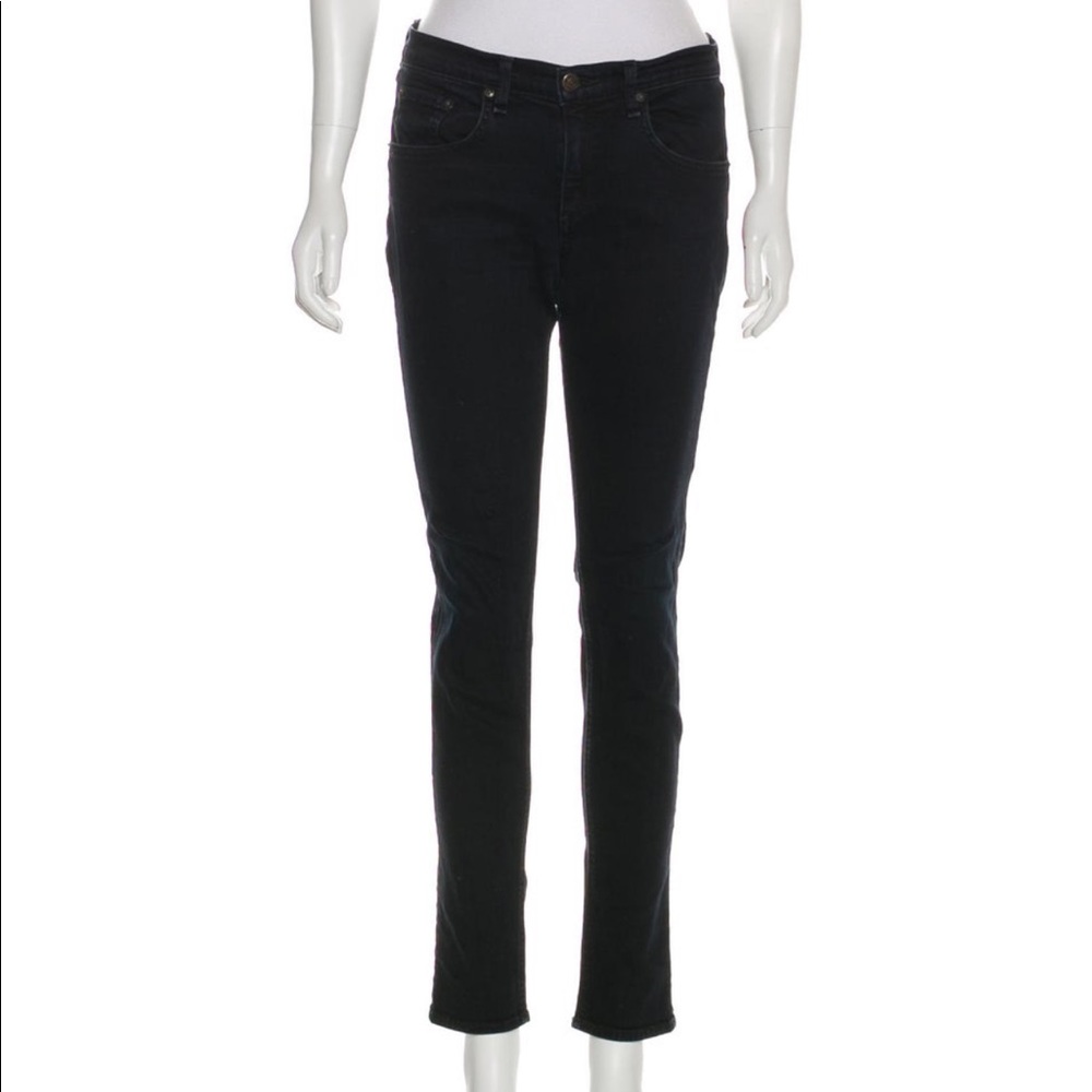 Dark blue skinny jeans
